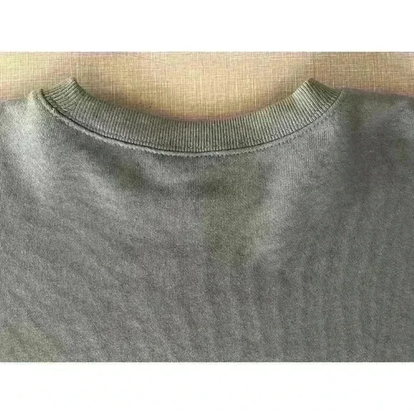 Dodge Wms M Charger Graphic Pullover Sweatshirt Blue Cropped Classic Car Muscle - Picture 11 of 15